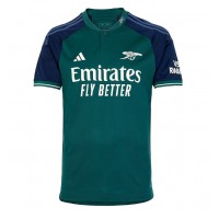 Camisa de Futebol Arsenal Jurrien Timber #12 Equipamento Alternativo 2023-24 Manga Curta